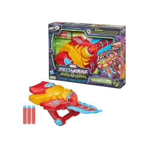 Marvel Mech Strike Monster Hunters Iron Man Lanzador Espada