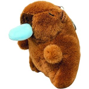 Peluche Capibara 20 cm con Moco Azul