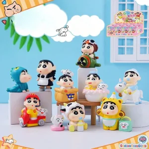 Carnaval de Figuras de Papel de Crayon Shin-chan: Adorable y Divertido